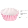 Caperci Grease-Resistant Standard Pink Cupcake Liners 150 Counts - Heavy