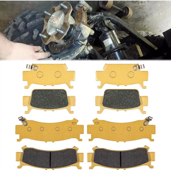 WM-Auto Front Rear Ceramic Brake Pads Set For 2016-2021 Honda