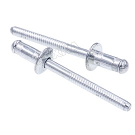 Rexka 25pcs Fender Bracket Rivet 4.8mm Compatible with Honda 90853-SZT-G01 Accord Civic Insight Accord Hybrid