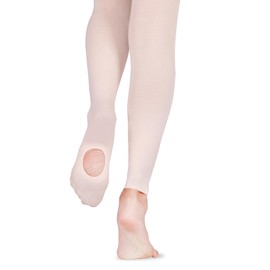 HiDance Girl's Women's Ballet Dance Tights, Ultra Soft Convertible Footed Dance Sockings Ballet Transition Tights