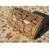 Handmade Natural Birch Bark Wooden Roll Top Bread Box Kitchen