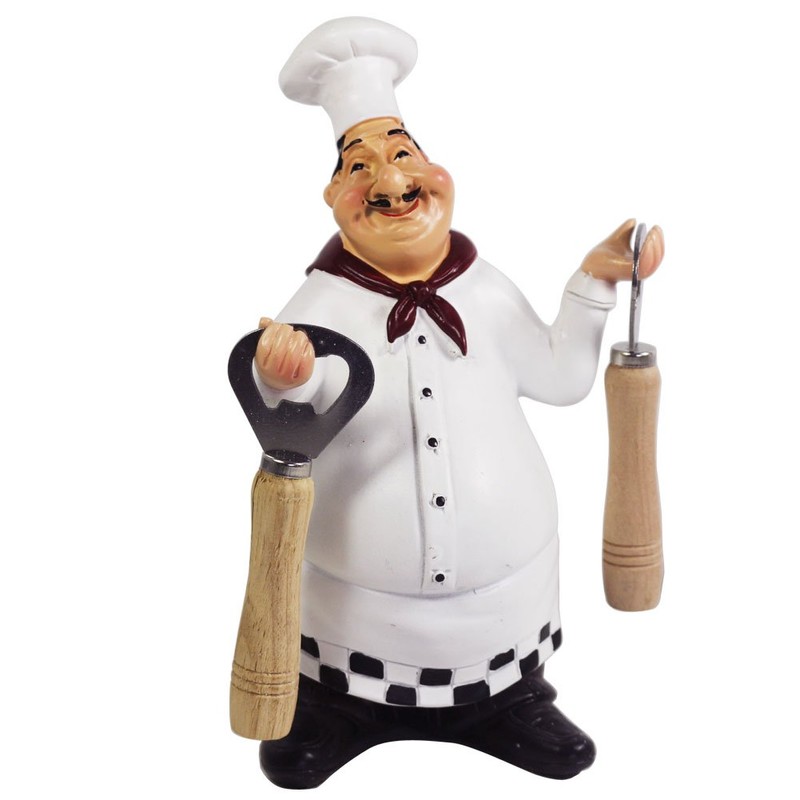 Fat Chef figurine, Decorative Collectible Figurines
