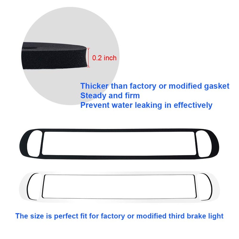 MOFORKIT 3rd Third Brake Light Seal Gasket for Chevy Silverado