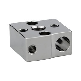 1-Pack Upgrade CR6 SE Plated Copper Heater Block High Temperature Compatible with CR-6 SE/Max/CR-5 PRO 3D Printer