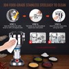 750g Electric Grain Mill Grinder, Stainless Steel High Speed Dry
