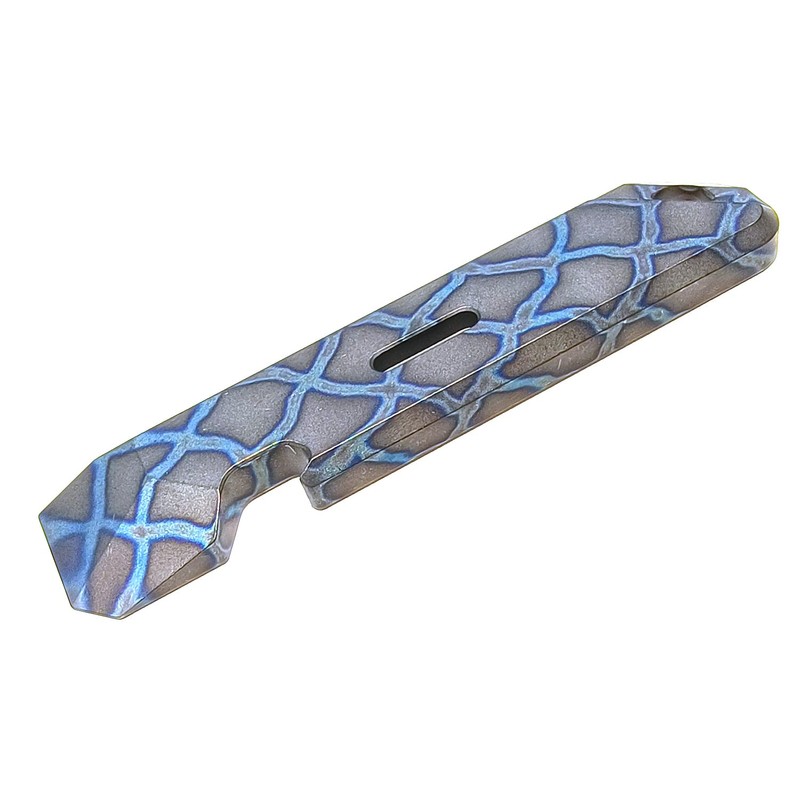 Titanium Pry Bar Crowbar with Bottle Opener Keyhole Function Portable