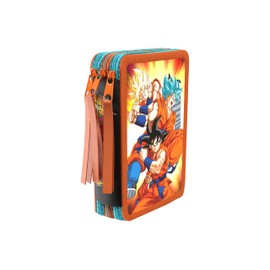 CYPBRANDS Unisex Children's Estuche Pencil Case, multicoloured, M, No