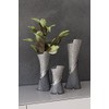 GILDE Modern Vase, Ceramic Vase, Table Vase, Decorative Vase Grey