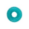 ASPCA Squeaky Puppy Teething Spikey Glitter Ring Chew Toy, Non-Toxic