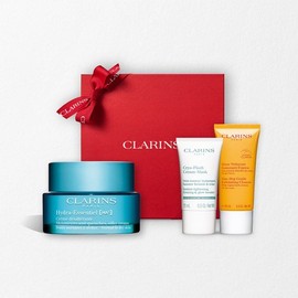 Clarins [Clarins][Exclusive] Hydra-Essential Moisturizing Cream 50ml Set (+ 2 Deluxe Types) / [클라랑스][단독] 하이드라-에센셜 수분크림 50ml 세트(+디럭스 2종)