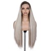 FAVE 13x4 HD Lace Front Wig 28" Ombre Wig Ash