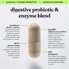 Lemme Debloat 3-in-1 Prebiotic, Probiotic & Digestive Enzyme Capsules for