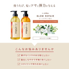 be chillax Blow Repair Shampoo, Women's Hair Care, Blow Repair Prescription, 15.9 fl oz (450 ml)