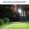 138 LEDs Motion Sensor Light Outdoor Waterproof Solar Wall Lamp