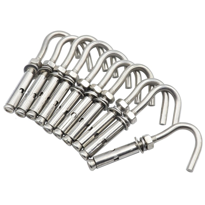 LBY - Tornillos de expansión de acero inoxidable con gancho