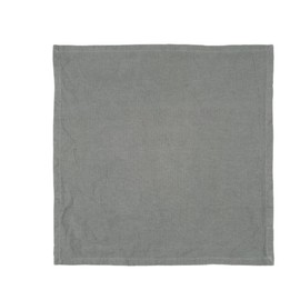 Ib Laursen - Fabric Napkin - Freja - 52% Cotton, 48% Linen - Colour: Smoke - 45 x 45 cm - Pack of 1