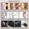 HANHOST Upgraded Portable Door Lock & 120DB Alarm Set -
