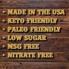 Bronco Billy's Beef Jerky Sweet Heat, One Pound Resealable Bag,