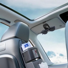 Genérico Soporte para Gafas De Sol De Coche | Sujeción para Gafas Y Tarjetas - Organizador Y Sujetador Unisex para Automóvil