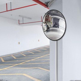 18" Convex Mirror Outdoor Security and Blind Spot Mirror for Parking, Garage, Store, Warehouse, Office and More