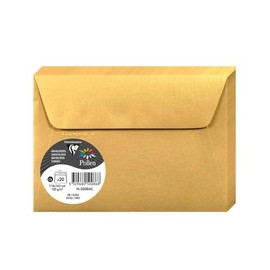 Clairfontaine Pollen Envelopes Pearl Postcard Size Gold cf50086