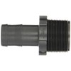 Banjo HB150-100 Polypropylene Hose Fitting, Adapter, 1-1/2" NPT Male x