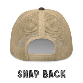 10-4 Rubber Ducky Trucker Hat for Men Women (Polyester Blend, Brown)