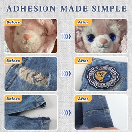 Nanoxa 100ml Fabric Glue, Extra Strong Quick Bond Fabric Adhesive, Machine Washable and Permanent Bond for Clothing Hemming, Leather, DIY Crafts, Doll Repair, Upholstery, Textile, Felt and Badges