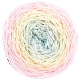 50 g Ricorumi Spin Spin – Colour: 17 – Gradient Pastel – Fine Cotton for Crocheting Amigurumi Figures from the Ricorumi Booklets