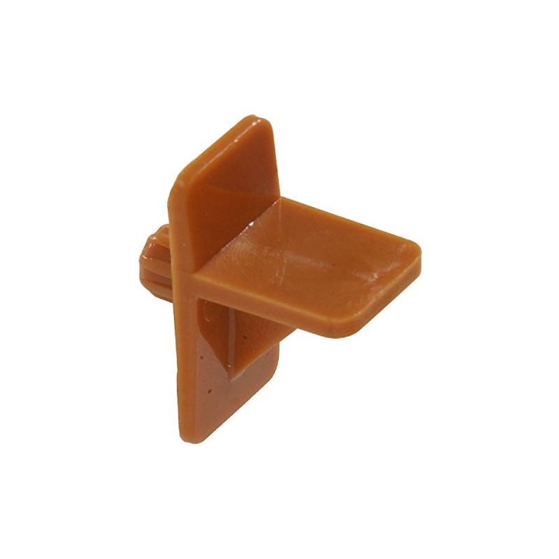 The Hillman Group 52065 1/4-Inch Square Shelf Pin-Tan Plastic ,