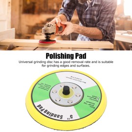Sanding Pad ,Universal Buffing Pad 5in 125mm Round Sanding Pad Orbital Sander Replacement Pad Polishing Grinding Disc Buffing Wheel Professional Dual Action Random Orbital Sanding Pad