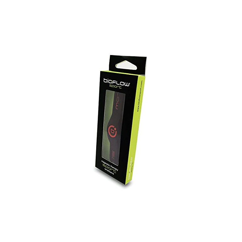Sport Magnetic Wristband Black/Red, M (19 cm)