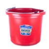 Fortiflex Flat-Back Bucket 6 Gallon Red