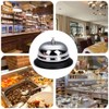 LdawyDE Table Bell, Metal Loud Bell Service Bell Reception Bell