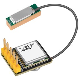 YELUFT 1 Pack Pre-Soldered ATGM336H GPS Module GPS & BDS Dual Mode Satellite Positioning Navigator with Antenna Replacement NEO-M8N for Meshtastic GPS Arduino