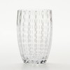 Zafferano Perle Glass Tumbler Transparent 11oz (Set of 2)