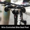 Mountain Bicycle Dropper Seatpost 27.2mm Adjustable Remote Control Suspension Seat
