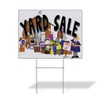 Fastasticdeals Weatherproof Yard Sign Sale Business B Brown Lawn Garden