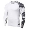 LAFROI Men's Long Sleeve UPF 50+ Baselayer Skins Performance Fit