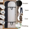 Clothes Bags Suit Bag Protector, 180x60 CM Covers Long Translucent