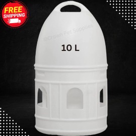 Crown Pet Supplies 10 L Bird Water Drinker Pigeon Water Dispenser Feeder with Hanging Handle