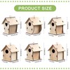 6Pcs Birdhouse Kit for Kids, Craft Kits for Kids to