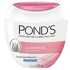Pond's Crema Anti-manchas Facial Clarant B3 Piel Balanceada a Seca 50gr