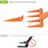 Dolibest 58'' Demo Bar, Heavy Duty 4-Tine Wrecking Bar with