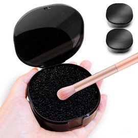 PUREAMBER Makeup Brush Cleaner, Makeup Brushes, Cleaning, Brush Cleaner, Set of 2