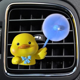 Cute Duck Air Vent Clips, Yellow Duck Car Air Fresheners Vents Clips Car Diffuser Vent Clip Funny Car Interior Decor Charm Cute Car Accessories Car Decoration for Women
