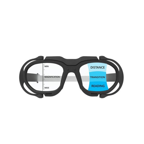 LAVALENS 7068 Progressive Multi-Focus Reading Glasses-Protective Glasses for Outdoors and