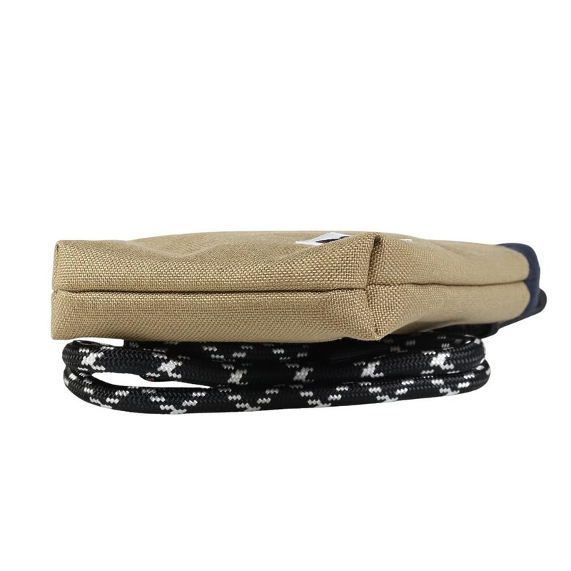 Chums Bag Rope Shoulder Pouch Sweat Nylon, navy/beige