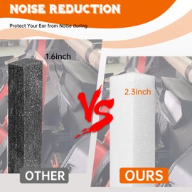 CUSAUTV Air Intake Noise Reduction Kit for X3, Upgrade UTV Air Clutch Intake Relocation Compatible with Can-Am Maverick X3 MAX Turbo R RR 2017-2025 Accessories