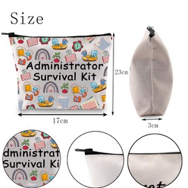 Administrator Cosmetic Bag Office Worker Gift Appreciation Gift Administrator Survival Kit Admin Job Gift (Administrator UK)
